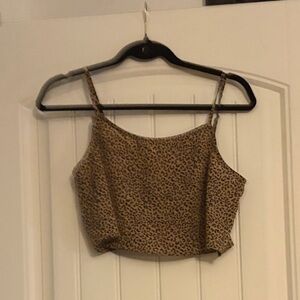 Vestique Leopard Print Camisole Top